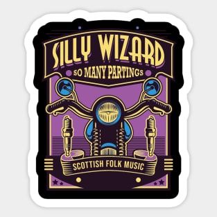 Silly Wizard so many partings Sticker